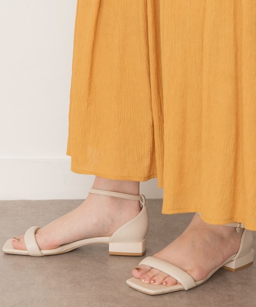 RODE SKO(ロデスコ)の「『MADE IN JAPAN』アンクルストラップサンダル(サンダル・レディース・アイボリー/ブラック・36/37/38)」の8枚目の写真