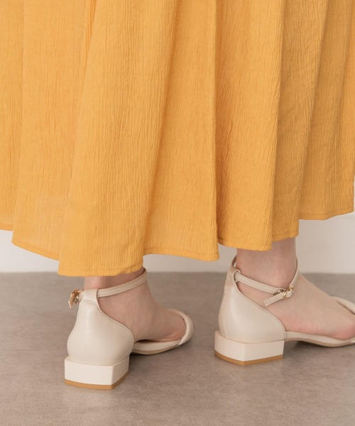 RODE SKO(ロデスコ)の「『MADE IN JAPAN』アンクルストラップサンダル(サンダル・レディース・アイボリー/ブラック・36/37/38)」の22枚目の写真