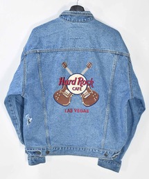 【ヴィンテージ古着】Hard Rock Cafe/ハードロックカフェ デニムジャケット