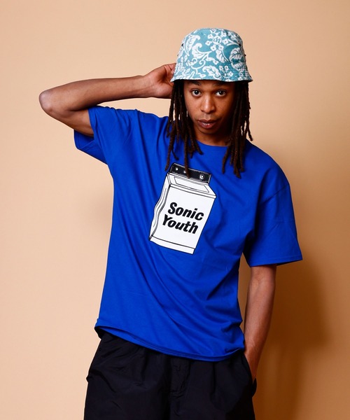 sonic youth(ソニックユース)の「S/S TEE"SONIC YOUTH WASHING MACHINE" / ショートスリーブ T "ソニックユース ウォッシングマシーン”(Tシャツ/カットソー・メンズ・ロイヤルブルー・LARGE/MEDIUM/SMALL/X-LARGE)」の7枚目の写真