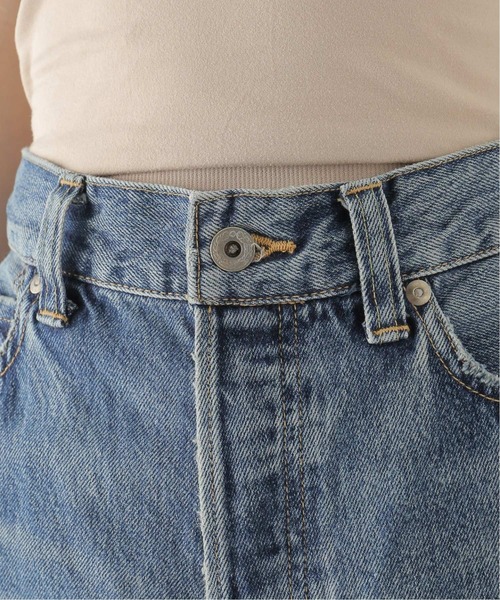 JOURNAL STANDARD LUXE（ジャーナルスタンダード　ラックス）の「13OZデニムクラッシュダメージパンツ（デニムパンツ・レディース・ブルー・SMALL/MEDIUM/LARGE）」の12枚目の写真