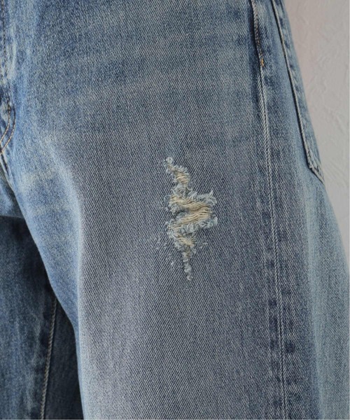 JOURNAL STANDARD LUXE（ジャーナルスタンダード　ラックス）の「13OZデニムクラッシュダメージパンツ（デニムパンツ・レディース・ブルー・SMALL/MEDIUM/LARGE）」の14枚目の写真