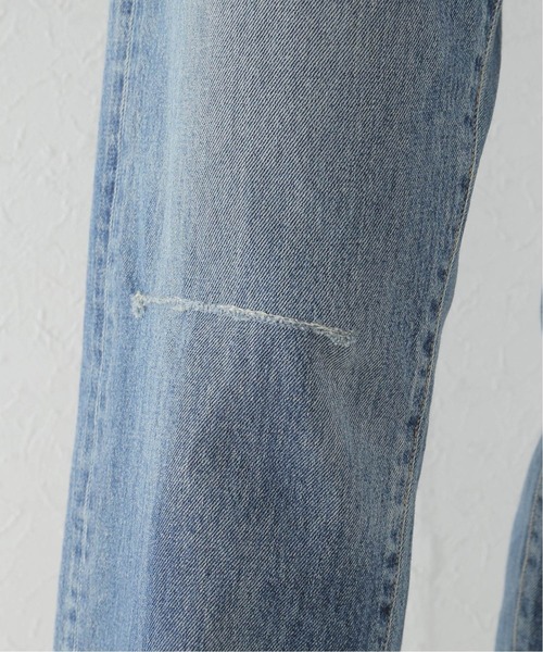 JOURNAL STANDARD LUXE（ジャーナルスタンダード　ラックス）の「13OZデニムクラッシュダメージパンツ（デニムパンツ・レディース・ブルー・SMALL/MEDIUM/LARGE）」の15枚目の写真