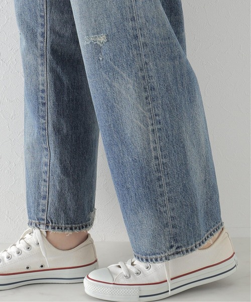 JOURNAL STANDARD LUXE（ジャーナルスタンダード　ラックス）の「13OZデニムクラッシュダメージパンツ（デニムパンツ・レディース・ブルー・SMALL/MEDIUM/LARGE）」の16枚目の写真