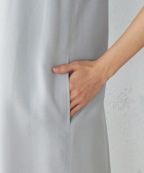 COMME CA ISM（コムサイズム）の「ジャンパードレス（ワンピース・レディース・カーキ/グレー/ブラック・MEDIUM/LARGE/SMALL）」の20枚目の写真