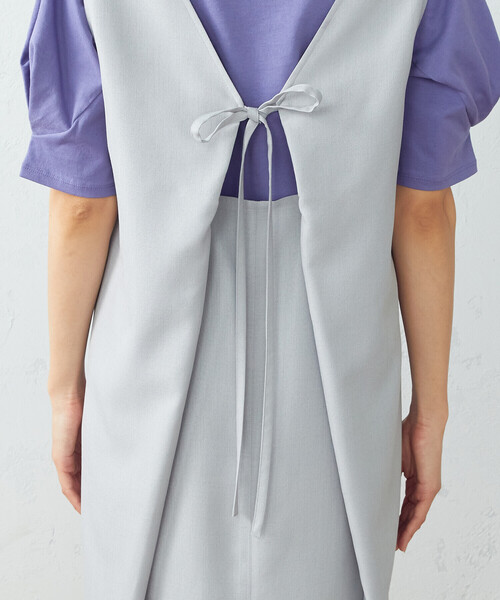 COMME CA ISM（コムサイズム）の「ジャンパードレス（ワンピース・レディース・カーキ/グレー/ブラック・MEDIUM/LARGE/SMALL）」の22枚目の写真