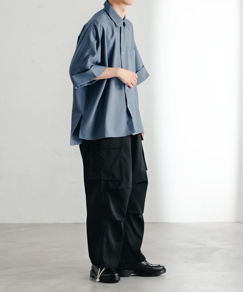 epnok(エプノック)の「ミリタリールーズカーゴパンツ(カーゴパンツ・メンズ・ライトグレー/ブラック/カーキブラウン/カーキ・SMALL/LARGE/MEDIUM)」の12枚目の写真