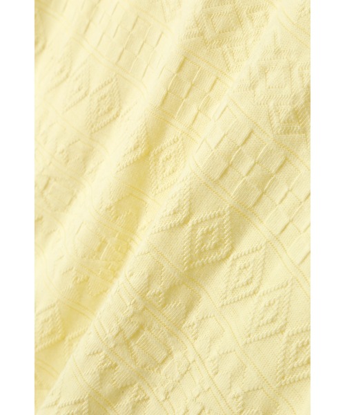 BLUE TORNADO（ブルートルネード）の「BLUE TORNADO∴リンクスジャガード半袖VネックTee（Tシャツ/カットソー・メンズ・ライトグリーン・M/L）」の13枚目の写真