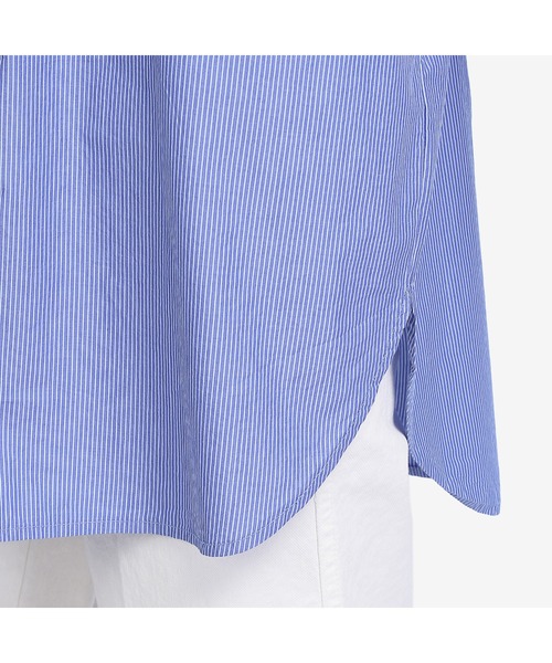 TOMMY HILFIGER（トミーヒルフィガー）の「ストライプオーバーサイズシャツ（シャツ/ブラウス・レディース・マルチ・32inch/34inch/36inch/38inch）」の6枚目の写真