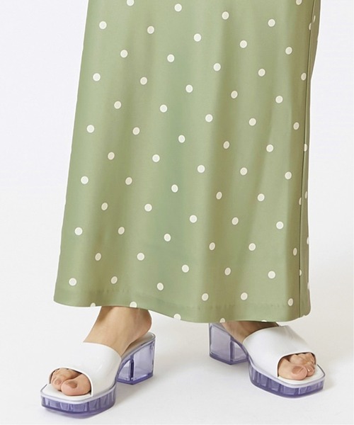 U by SPICK&SPAN(ユーバイスピックアンドスパン)の「【melissa/メリッサ】 Shape Adスクエアトゥヒール(その他シューズ・レディース・ホワイト/ピンク/ブラック・38/36/37)」の11枚目の写真