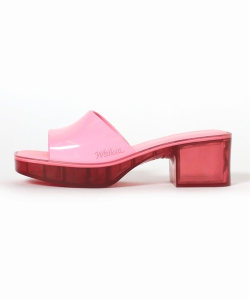 U by SPICK&SPAN(ユーバイスピックアンドスパン)の「【melissa/メリッサ】 Shape Adスクエアトゥヒール(その他シューズ・レディース・ホワイト/ピンク/ブラック・38/36/37)」の21枚目の写真
