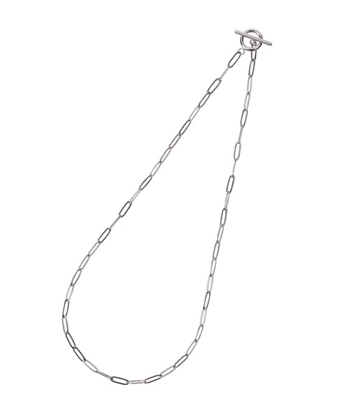 ROPE'（ロペ）の「ステンレスクリップチェーンネックレス（ネックレス・レディース・ゴールド/シルバー・FREE）」の2枚目の写真