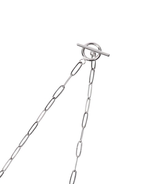 ROPE'（ロペ）の「ステンレスクリップチェーンネックレス（ネックレス・レディース・ゴールド/シルバー・FREE）」の6枚目の写真