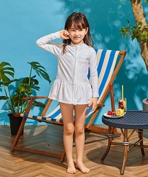 ケイトスペードニューヨーク ラッシュガード 水着セット 120-130cm kate spade new york kids（ケイトスペードニューヨーク）の