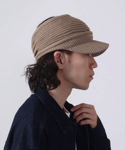 fab ニットサンバイザー（ニットキャップ/ビーニー）｜Fab