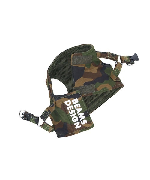 BEAMS DESIGN ハーネスリードセットMサイズ BEAMS DESIGN/ハーネス Mサイズ（リード/ハーネス/首輪）｜BEAMS