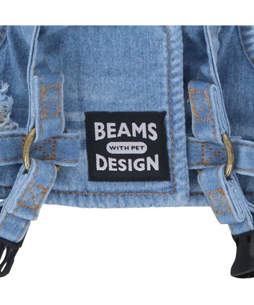 BEAMS DESIGN ハーネスリードセットMサイズ BEAMS DESIGN/ハーネス Mサイズ（リード/ハーネス/首輪）｜BEAMS