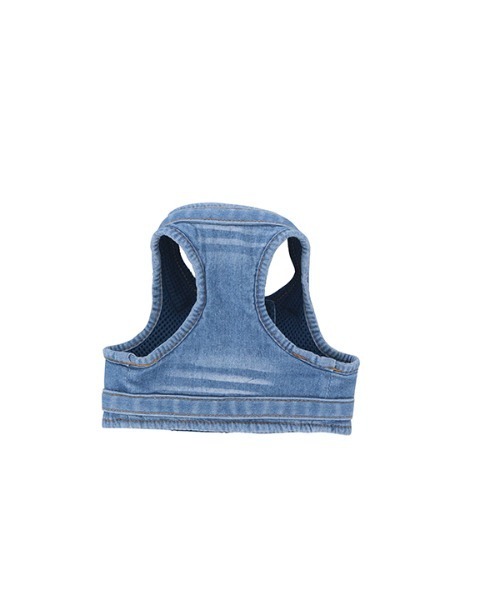 BEAMS DESIGN(ビームス デザイン)の「BEAMS DESIGN/ハーネス Mサイズ(リード/ハーネス/首輪・メンズ・カモフラージュ/ストライプ/ブルー・M)」の7枚目の写真