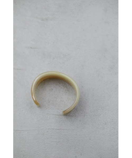 STYLEMIXER（スタイルミキサー）の「マーブルワイドバングル（バングル/リストバンド・レディース・ライトブラウン/ベージュ・FREE）」の5枚目の写真