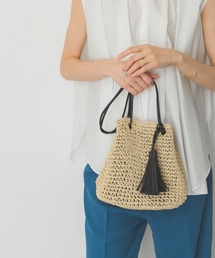 RODE SKO | タッセル付ペーパーキンチャクバッグ(ショルダーバッグ)