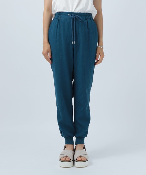 BAYFLOW(ベイフロー)の「リネンジョガーパンツ2(その他パンツ・レディース・ライトグレー/ブラック/カーキ/ブルー・SMALL/MEDIUM)」の13枚目の写真