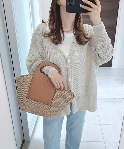 Riberry（リベリー）の「ラウンドハンドル切替カゴバッグ（かごバッグ