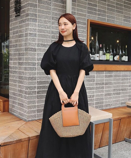 Riberry（リベリー）の「ラウンドハンドル切替カゴバッグ（かごバッグ