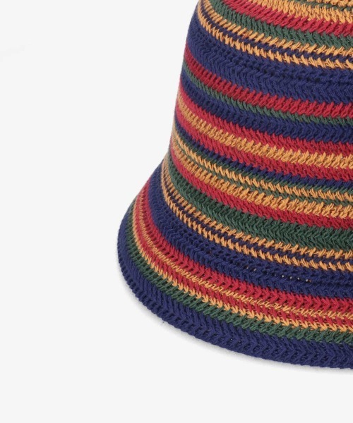 OVERRIDE（オーバーライド）の「OVERRIDE  THERMO BORDER TULIP SG（ハット・レディース・ネイビー/グレー/ブラウン・58cm）」の21枚目の写真