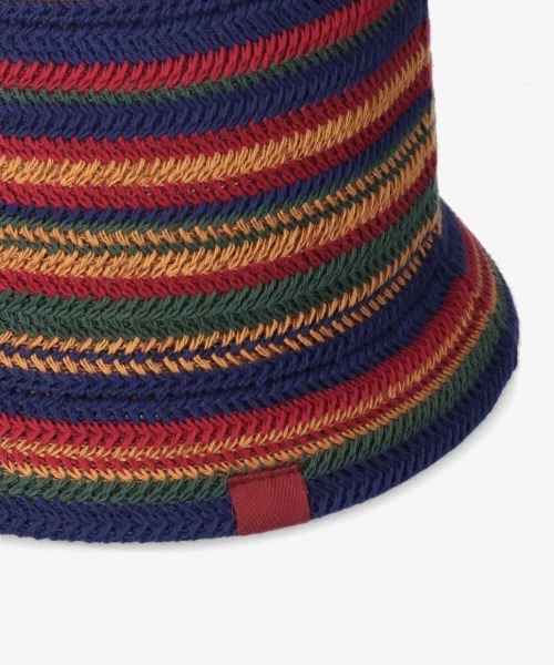 OVERRIDE（オーバーライド）の「OVERRIDE  THERMO BORDER TULIP SG（ハット・レディース・ネイビー/グレー/ブラウン・58cm）」の22枚目の写真