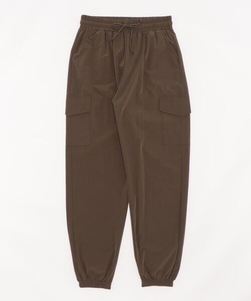 Q（キュー）の「カーゴジョガーパンツ（カーゴパンツ・レディース・ブラック/カーキ・MEDIUM）」の5枚目の写真