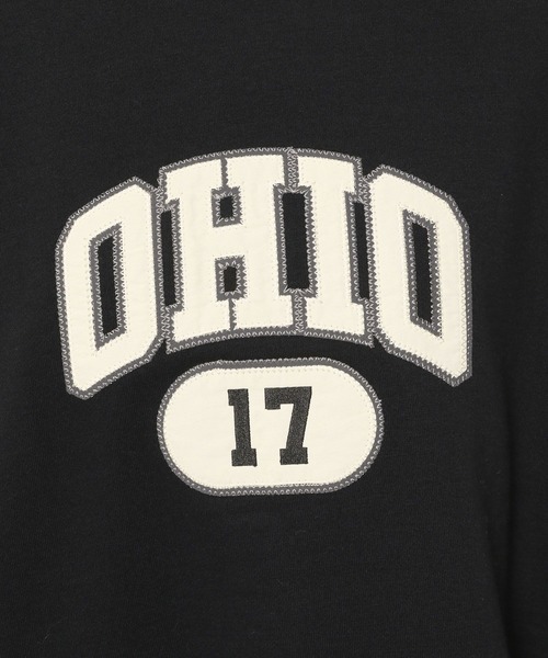 PAGEBOY（ページボーイ）の「カレッジスウェットプルオーバー（スウェット・レディース・ブラック/オートミール/オフホワイト・FREE）」の9枚目の写真