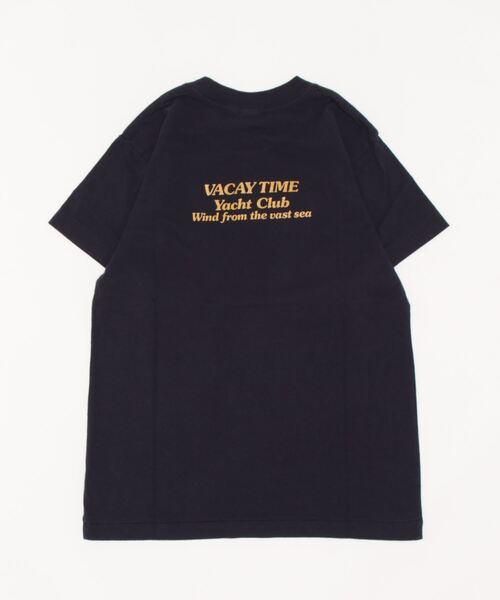 MOUSSY（マウジー）の「NINETIES YACHT CLUB Tシャツ（Tシャツ/カットソー・レディース・オフホワイト/グリーン/ネイビー/杢グレー・FREE）」の21枚目の写真