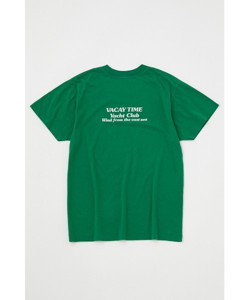 MOUSSY（マウジー）の「NINETIES YACHT CLUB Tシャツ（Tシャツ/カットソー・レディース・オフホワイト/グリーン/ネイビー/杢グレー・FREE）」の19枚目の写真