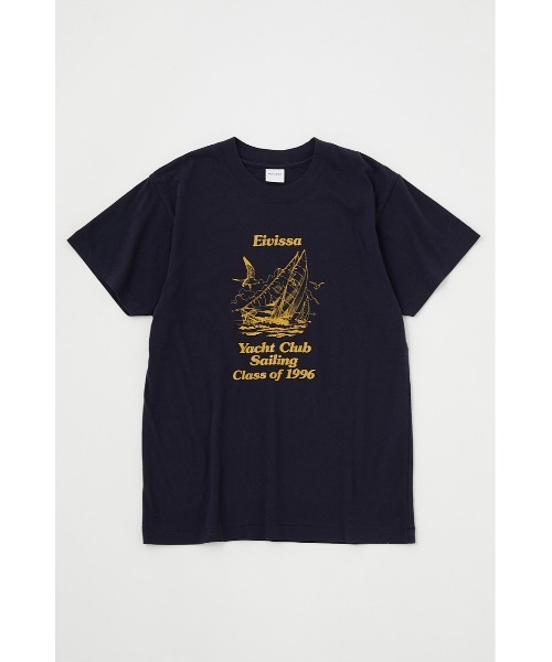 MOUSSY（マウジー）の「NINETIES YACHT CLUB Tシャツ（Tシャツ/カットソー・レディース・オフホワイト/グリーン/ネイビー/杢グレー・FREE）」の17枚目の写真