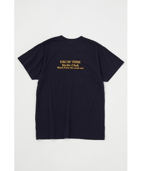 MOUSSY（マウジー）の「NINETIES YACHT CLUB Tシャツ（Tシャツ/カットソー・レディース・オフホワイト/グリーン/ネイビー/杢グレー・FREE）」の13枚目の写真