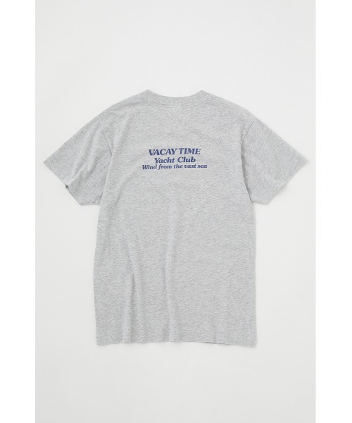 MOUSSY（マウジー）の「NINETIES YACHT CLUB Tシャツ（Tシャツ/カットソー・レディース・オフホワイト/グリーン/ネイビー/杢グレー・FREE）」の16枚目の写真