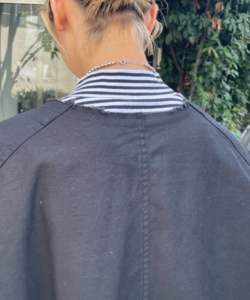 CIAOPANIC(チャオパニック)の「ビッグシルエットミリタリーベスト(ベスト・レディース・ブラック/ベージュ/カーキ・FREE)」の22枚目の写真