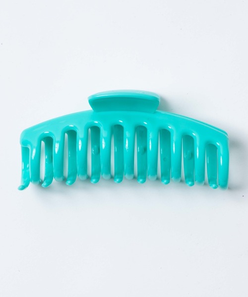 WEGO(ウィゴー)の「WEGO/BIGカラーバンスクリップ(バレッタ/ヘアクリップ・レディース・グリーン系その他/ピンク/オフホワイト/その他1・FREE)」の9枚目の写真