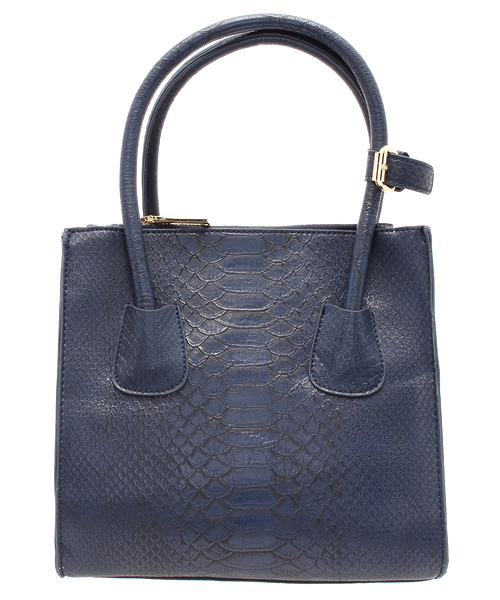 CAPRICIEUX LE'MAGE（カプリシューレマージュ）の「ミディアムスクエアトート（ショルダーバッグ・レディース・ホワイト/イエロー/ネイビー・FREE）」の3枚目の写真