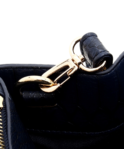 CAPRICIEUX LE'MAGE（カプリシューレマージュ）の「ミディアムスクエアトート（ショルダーバッグ・レディース・ホワイト/イエロー/ネイビー・FREE）」の8枚目の写真