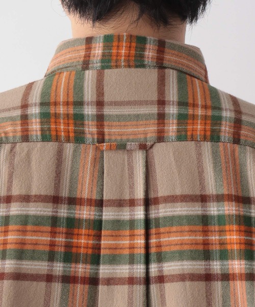 GLOBAL WORK（グローバルワーク）の「やわらかリッチネル/レギュラーカラー/270101（シャツ/ブラウス・メンズ・グレー系その他/チャコールグレー/ブラウン系その他/ベージュ系その他/イエロー系その他/グリーン系その他/ネイビー系1・SMALL/MEDIUM/LARGE/X-LARGE）」の14枚目の写真