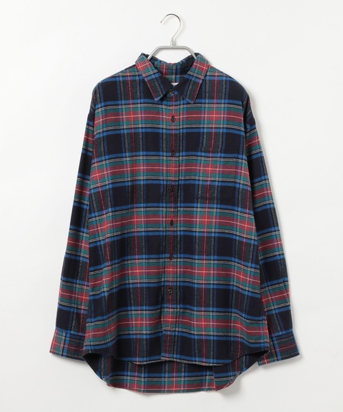 GLOBAL WORK（グローバルワーク）の「やわらかリッチネル/レギュラーカラー/270101（シャツ/ブラウス・メンズ・グレー系その他/チャコールグレー/ブラウン系その他/ベージュ系その他/イエロー系その他/グリーン系その他/ネイビー系1・SMALL/MEDIUM/LARGE/X-LARGE）」の19枚目の写真