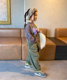 GROOVY COLORS（グルービーカラーズ）の「ダンプ ARMY サロペット（つなぎ/オールインワン・キッズ）」