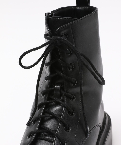 PBLIM（ページボーイリム）の「PAGEBOYLIM/レースアップブーツ（ブーツ・レディース・ブラック・MEDIUM/LARGE）」の9枚目の写真