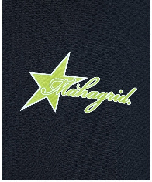 MAHAGRID(マハグリッド)の「『mahagrid/マハグリッド』STAR LOGO LS TEE/スターロゴデザイン 長袖Tシャツ(Tシャツ/カットソー・レディース・ネイビー/イエロー・M/L)」の16枚目の写真