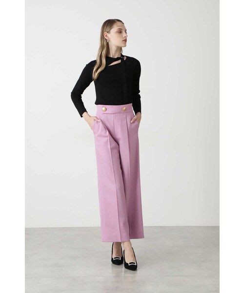 PINKY&DIANNE（ピンキーアンドダイアン）の「◆Ｄカン付きアシメカットプルオーバー（ニット/セーター・レディース・ブラック/グレー/レッド・38）」の19枚目の写真