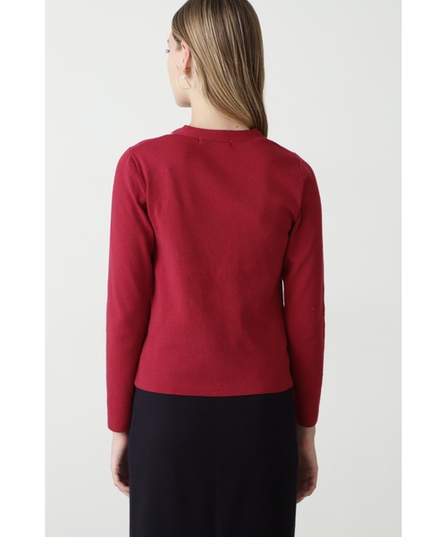 PINKY&DIANNE（ピンキーアンドダイアン）の「◆Ｄカン付きアシメカットプルオーバー（ニット/セーター・レディース・ブラック/グレー/レッド・38）」の11枚目の写真