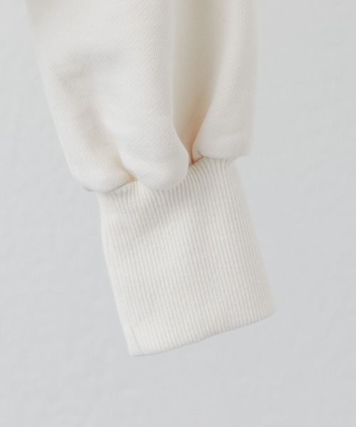 one after another NICE CLAUP（ワンアフターアナザーナイスクラップ）の「NCくま刺しゅうスウェット（スウェット・レディース・ネイビー/ブラウン/グリーン/アイボリー・FREE）」の13枚目の写真