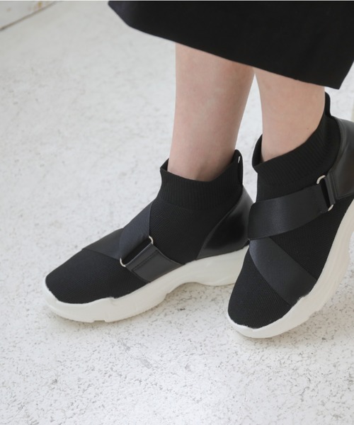 セール ハイカットソックススニーカー スニーカー Piedi Nudi ピエディヌーディ のファッション通販 Zozotown