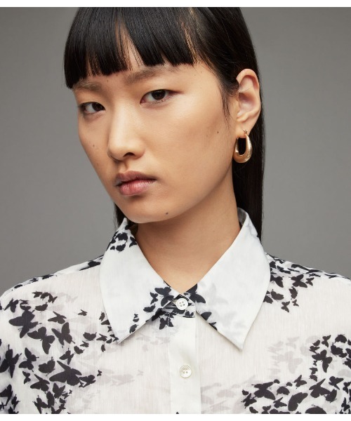 ALLSAINTS(オールセインツ)の「LEYLA ORSINO SHIRT | LEYLA ORSINO シャツ(シャツ/ブラウス・レディース・ホワイト系・6/8/4)」の2枚目の写真
